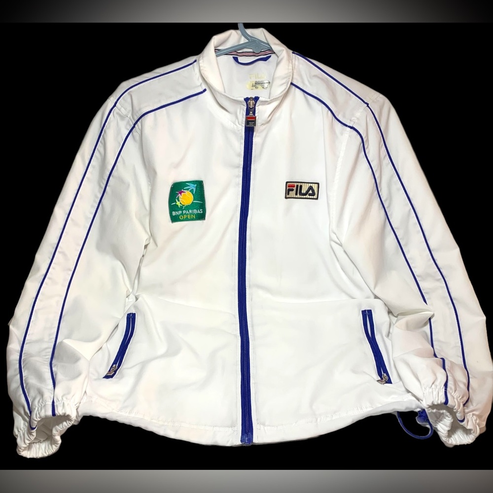 Fila BNP Paribas Open light jacket/windbreaker Size Small